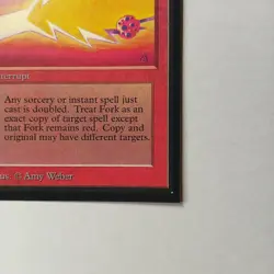 Fork x (1) MTG - Collectors' Edition (CE) - EX/NM - Image 4