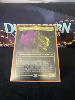 MTG - The Jolly Balloon Man - Duskmourn- DSK - BORDERLESS - SHOWCASE - NM - Image 1