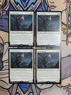 4x Lantern Scout - LP BFZ Battle for Zendikar MTG Magic - Image 1