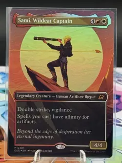 x1 Sami, Wildcat Captain - Foil - Borderless M MTG Edge of Eternities M/NM, Engl - Image 1