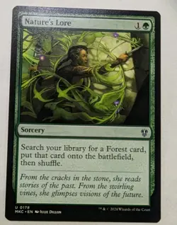 Nature's Lore Commander: Murders at Karlov Manor - MTG - Image 1