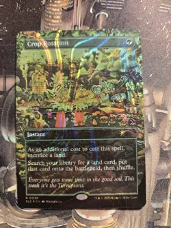 Secret Lair Halo Foil Encyclopedia Crop Rotation - Image 1