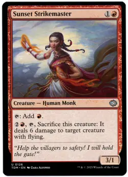 Sunset Strikemaster - 0126 - Tarkir Dragonstorm - MTG - NM/M - Image 1
