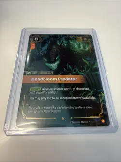 Riftbound Origins Deadbloom Predator Epic Foil 161/298 - Image 1