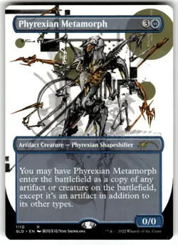 Phyrexian Metamorph (Borderless) Secret Lair Drop - Image 1