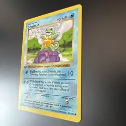 Squirtle 63/102 Base Set - 1st Edition - Shadowless - 1999 - WOTC - Pokemon TCG - Image 3