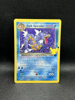 Dark Gyarados 8/82 CLASSIC COLLECTION HOLO Celebrations Pokemon English Foil TCG - Image 1