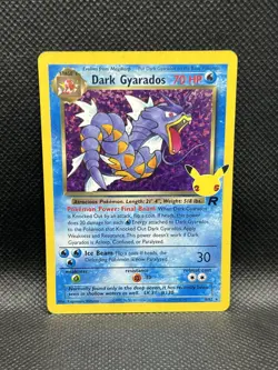 Dark Gyarados 8/82 CLASSIC COLLECTION HOLO Celebrations Pokemon English Foil TCG - Image 3