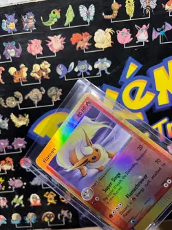 Flareon 5/100 Sandstorm Reverse Holo Pokemon - MP - Image 3