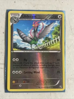 Unfezant 86/114 Reverse Holo Rare Pokemon 2011 Black & White MP - Image 1
