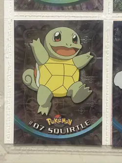 1999 Pokemon topps trading cards holo tv animation series black label 10 randoms - Image 3