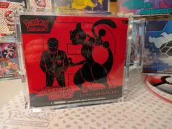 Enhanced Acrylic Display Case Box for Pokemon ETB Trainer Boxes - ANTI UV 8 Mags - Image 1