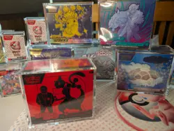 Enhanced Acrylic Display Case Box for Pokemon ETB Trainer Boxes - ANTI UV 8 Mags - Image 2