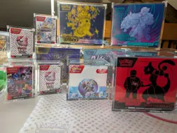 Enhanced Acrylic Display Case Box for Pokemon ETB Trainer Boxes - ANTI UV 8 Mags - Image 3