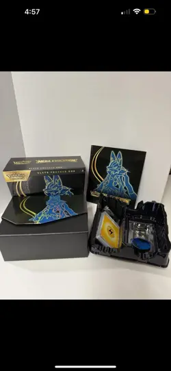 Pokemon Mega Evolution Lucario EMPTY Elite Trainer Box ETB - No promo/packs - Image 4
