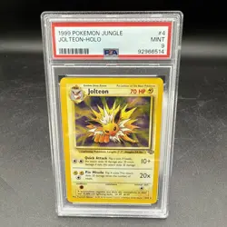 Pokemon TCG Jolteon Jungle 4/64 Holo 1999 PSA 9 MINT 🍃 - Image 1