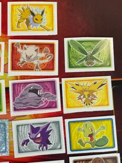 Pokemon Merlin Topps Ultimate Stickers 2005 Lot of 55 - Singles (CUT) 5 Holos - Image 5