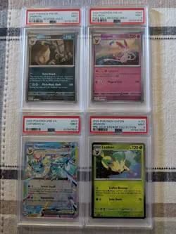 2025 Pokemon Prismatic Evolutions Umbreon Poke Ball Holo #59 PSA 9 Lot - Image 1