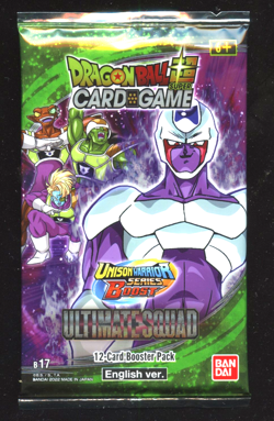 Dragon Ball Super card game Unison Warrior Series Ultimate Squad Booster Packs - Image 1