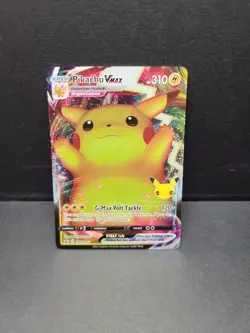 Pikachu VMAX SWSH062 - Full Art Pokemon Card - Celebrations Promo - NM - Image 1