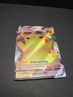 Pikachu VMAX SWSH062 - Full Art Pokemon Card - Celebrations Promo - NM - Image 3