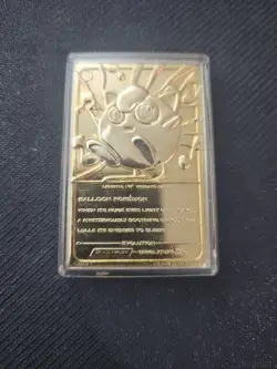 Jigglypuff 23K Gold Plated Card 1999 Pokemon Limited Edition Sealed Case BK - Image 2