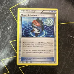 ROBO SUBSTITUTE 102/119 - 2014 XY PHANTOM FORCES NON HOLO Pokemon CARD D2 - Image 1