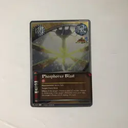 Phosphorus Blast Foil Jutu card J-1023 Naruto ccg tcg - Image 2