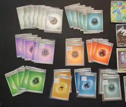 Pokemon HUGE LOT + BINDER (EX's, FULL ARTS, BREAKS, V-STARS & MORE) 100+ Cards - Image 2