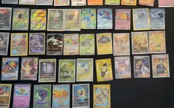 Pokemon HUGE LOT + BINDER (EX's, FULL ARTS, BREAKS, V-STARS & MORE) 100+ Cards - Image 4