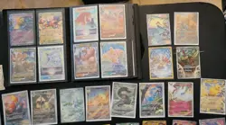 Pokemon HUGE LOT + BINDER (EX's, FULL ARTS, BREAKS, V-STARS & MORE) 100+ Cards - Image 5