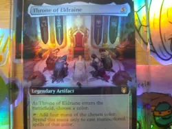 MTG Throne of Eldraine Extended Art Foil NM/NM+! With New Case! Powerful Card! - Image 5