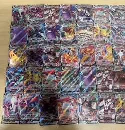 x100 Pokemon Japanese ALL VMAX RR Full Art Card Lot Collection - Image 4