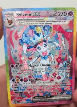 Pokemon Sylveon ex - 156 NM 1st Edition Normal SV: Prismatic Evolutions - Image 2