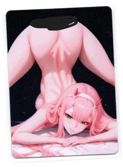 DUAL 02 (Darling in the Franxx) Lewd Hentai Anime Waifu Card ACG NSFW - Image 1