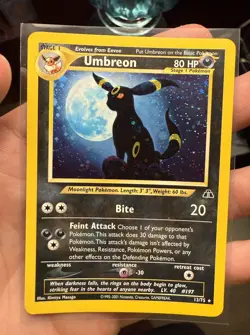 Umbreon 13 /75 Neo Discovery 2001 Holo * Vintage Pokemon Card - NM - Image 3