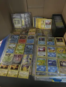 Huge Pokemon Card Collection Lot Box Wotc Vintage Box Holo Base Set Graded More - Image 2