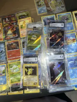 Huge Pokemon Card Collection Lot Box Wotc Vintage Box Holo Base Set Graded More - Image 3