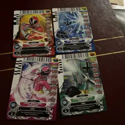 2013 Saban's Power Rangers Action Card Game Megaforce Power Rangers morpher - Image 1