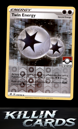Twin Energy - 174/192 174/192 Pokemon Uncommon League & Championship Cards Card - Image 1