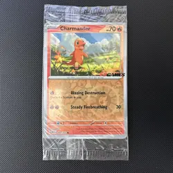 Charmander 004/165 EB GAMES Stamp Sealed Promo Pokemon Card NM - Image 1