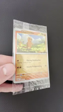 Charmander 004/165 EB GAMES Stamp Sealed Promo Pokemon Card NM - Image 2