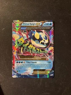 Pokemon TCG Primal Kyogre EX Ultra Rare Card Primal Clash 55/160 - Image 1