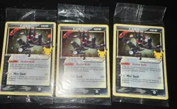 3 Sealed Pokemon Greninja SWSH144 25th Anniversary Promo Cards ⭐🔥 - Image 1