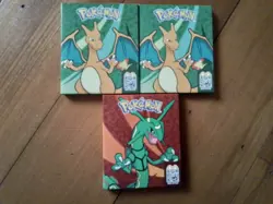 3 2025 Mcdonalds toy box charizard rayquaza pokemon Card promo booster pack ex - Image 2