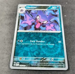 Pokemon Paldean Fates Haunter Reverse Holo Common Card 056/091 NM - Image 1