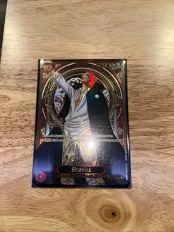 Shanks- OP09-004(SP) (Gold) His Will One Piece Card Game (English) Pack Fresh NM - Image 4