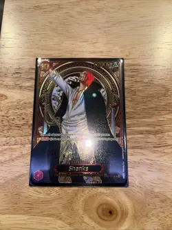Shanks- OP09-004(SP) (Gold) His Will One Piece Card Game (English) Pack Fresh NM - Image 5