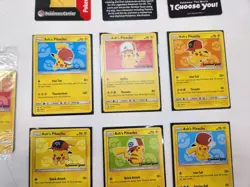 PACK FRESH!!!!Ash's Pikachu I Choose You Movie Promo Set (7 Cards) SM108-114 NM - Image 3
