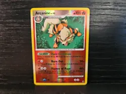 Arcanine 1/111 Rising Rivals Reverse Holo Pokemon Card - Image 1